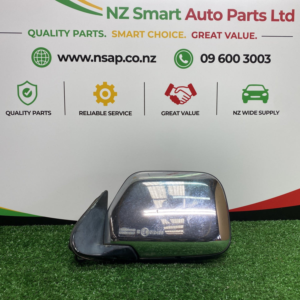 1994 Used Toyota Hilux Surf - Left Door Mirror PN: 3 Wires
