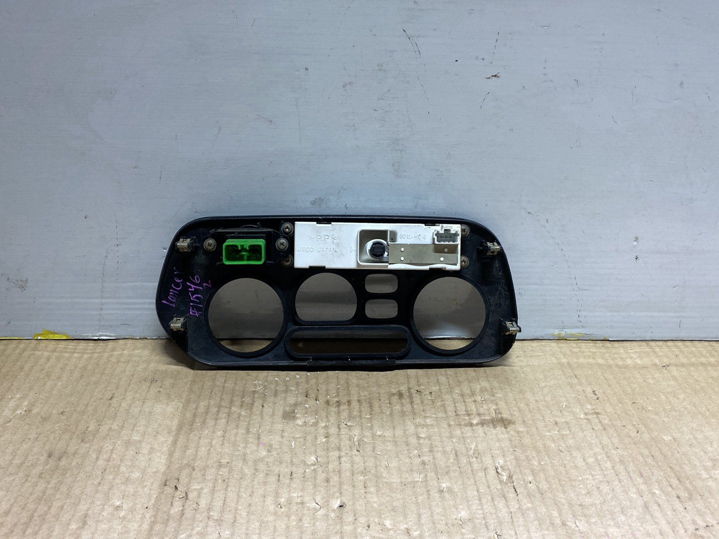 2002 Mitsubishi Lancer - Dash Fascia Trim PN: A/C climate facia panel