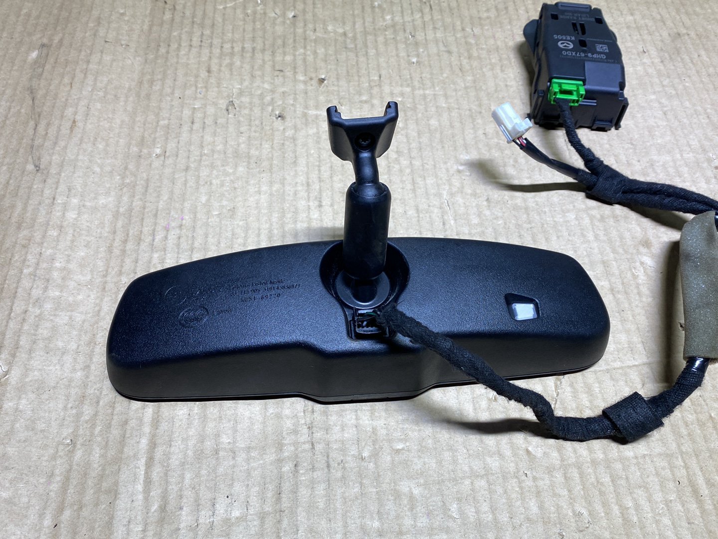 2013 Mazda CX-5 KE2AW - Interior Mirror PN: collision sensor