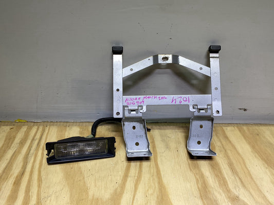 2012 Nissan March K13 - Number Plate Holder PN: number plate light