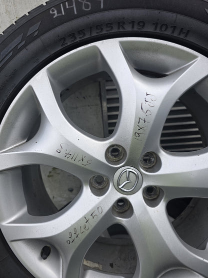 Mazda Mag Wheel Set PN: Stud Pattern 5x114.3/ Wheel Size 19x7.5JJ/ Offset 50