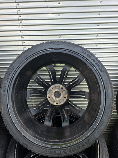 BGW Mag Wheel Set PN: 22X9.5JJ 5X130 265/35/22 OFF 30