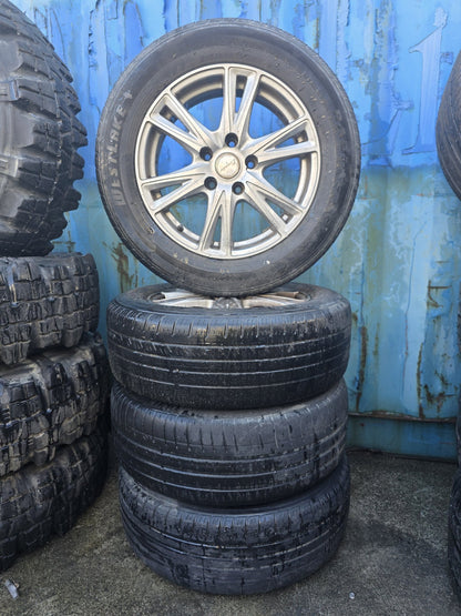 - Mag Wheel Set PN: Stud Pattern 5x114.3/ Wheel Size 16x6.5JJ/ Offset 38