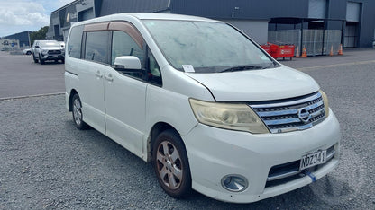 2010 Nissan Serena CC25 Dismantling For Parts