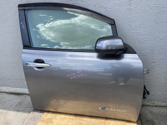 2013 Nissan Leaf AZE0 - Right Front Door PN: complete