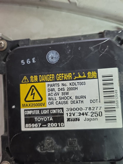 2005 Used Toyota Caldina ZZT241- Left Headlight PN: 81185-21110