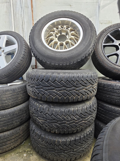 - Mag Wheel Set PN: Stud Pattern 6X139.7/ Wheel Size 16x8JJ/ Offset 30