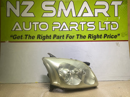 2005 Used Toyota Avensis - Right Headlight PN: See photos