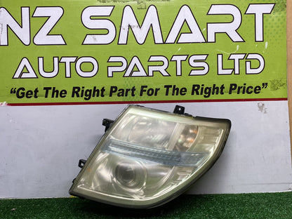 Aug 2004 to Dec 2010 - Nissan Elgrand E51 - Left Headlight - Hid, Grey Led Type, Lens# 100-24852