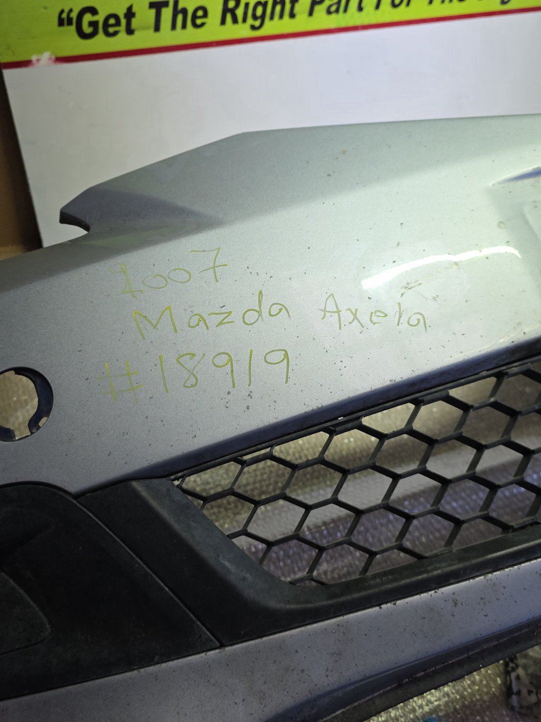 2007 Mazda Axela- Front Bumper PN: