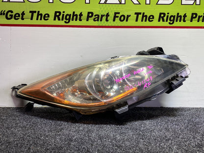 2010 Mazda Axela - Right Headlight Manual Adjust/ Non Hid/ Koito 100-41343