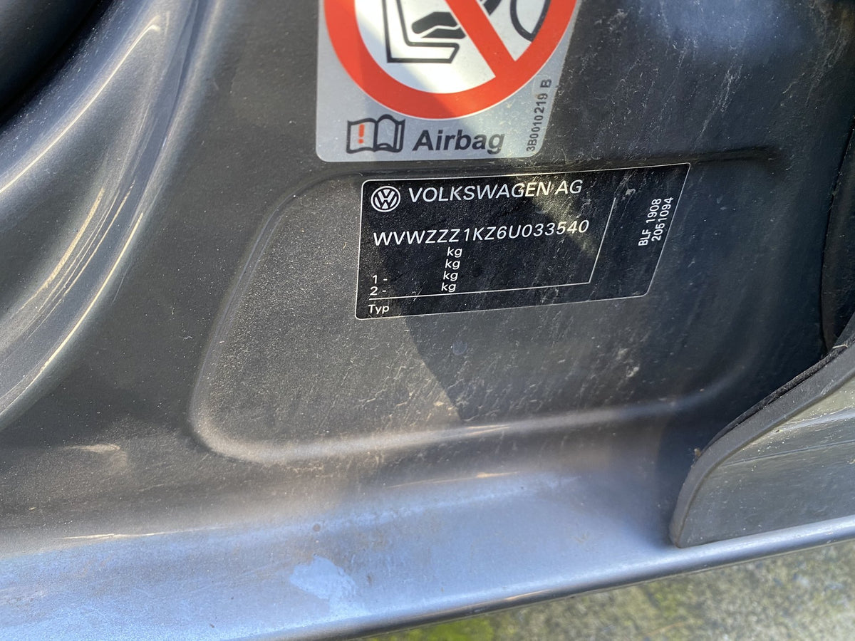 2006 Volkswagen Golf 1.6 Trendline  Dismantling For Parts