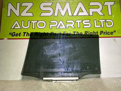 2007 Used Toyota Corolla- Right Rear Door Glass PN: See photos