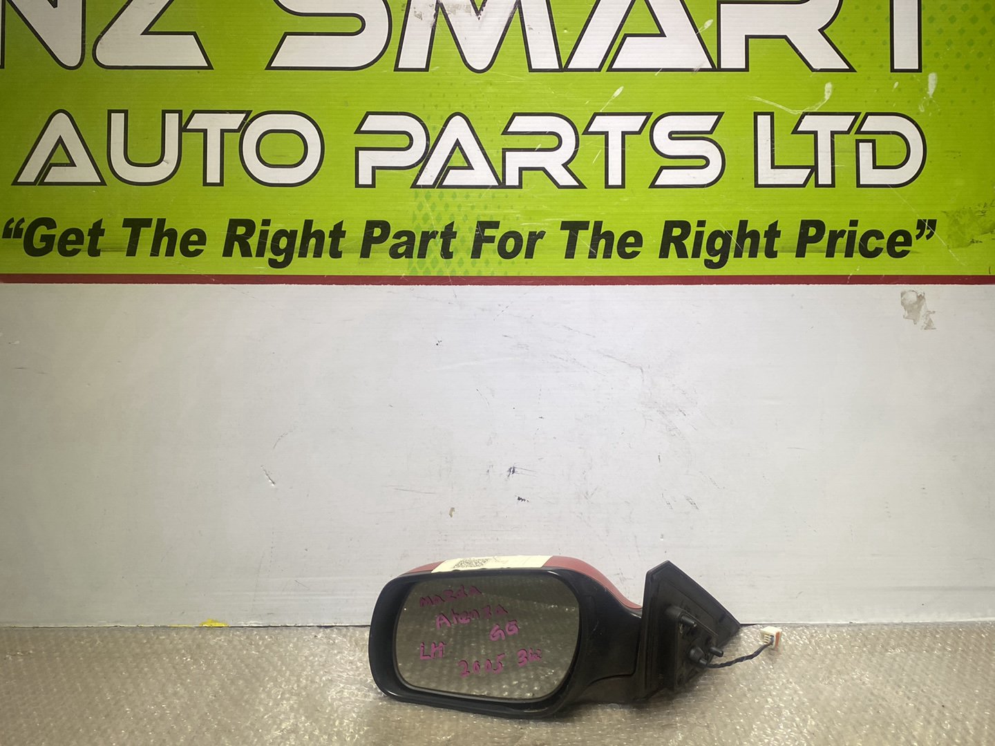 2005 Mazda Atenza- Left Door Mirror PN: 3 wires