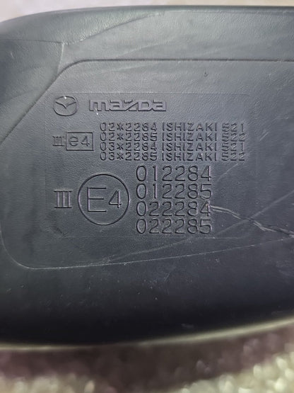 2012 Mazda Biante- Right Door Mirror PN: 7 wires