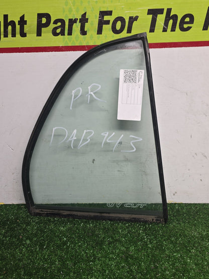 Mar 1996 to Sep 1999 - Used Toyota Starlet EP91 - Right Rear Quarter Door Glass PN: 68123-10180