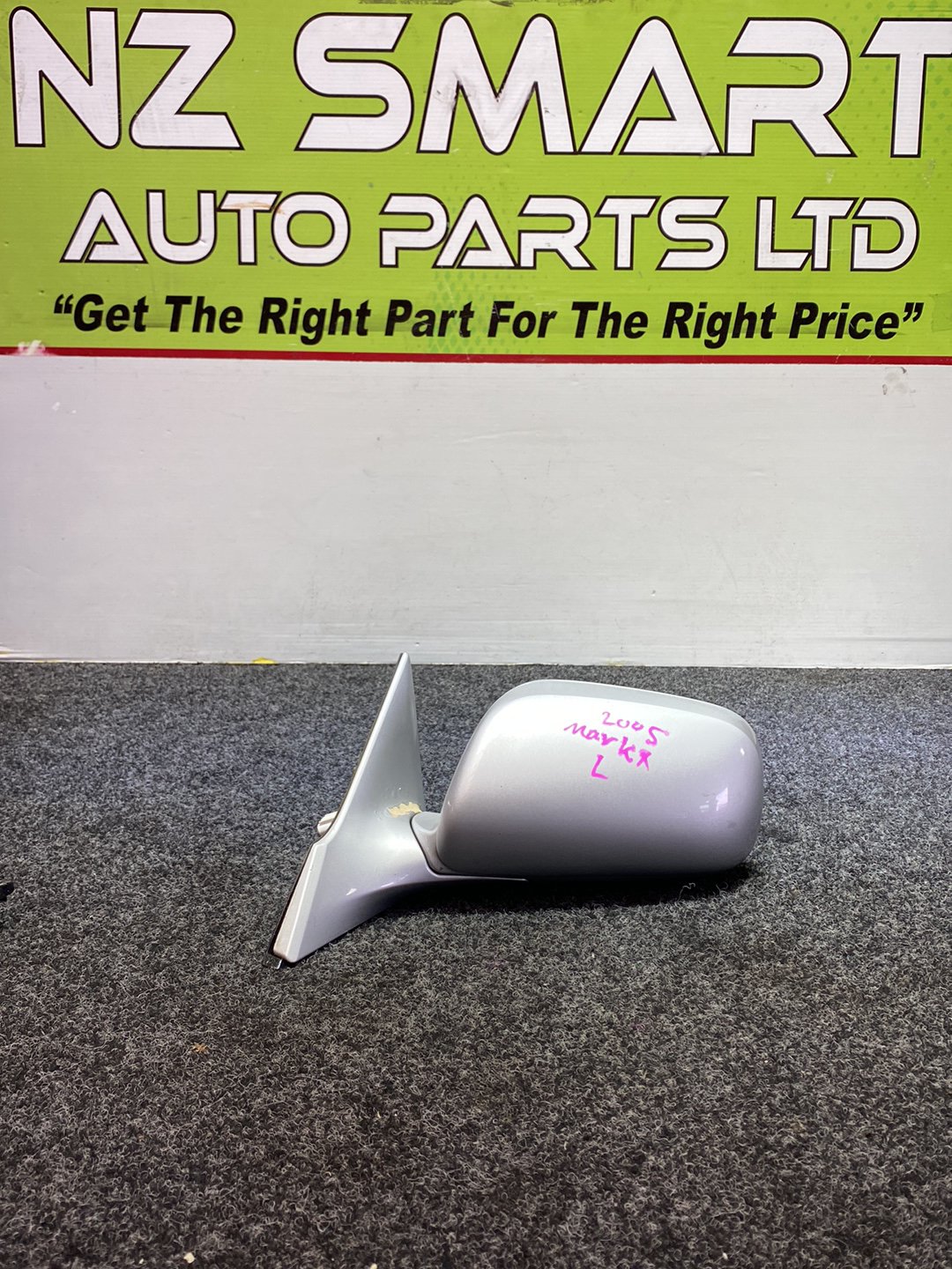 2005 Used Toyota Mark X - Left Door Mirror PN: 5 wires