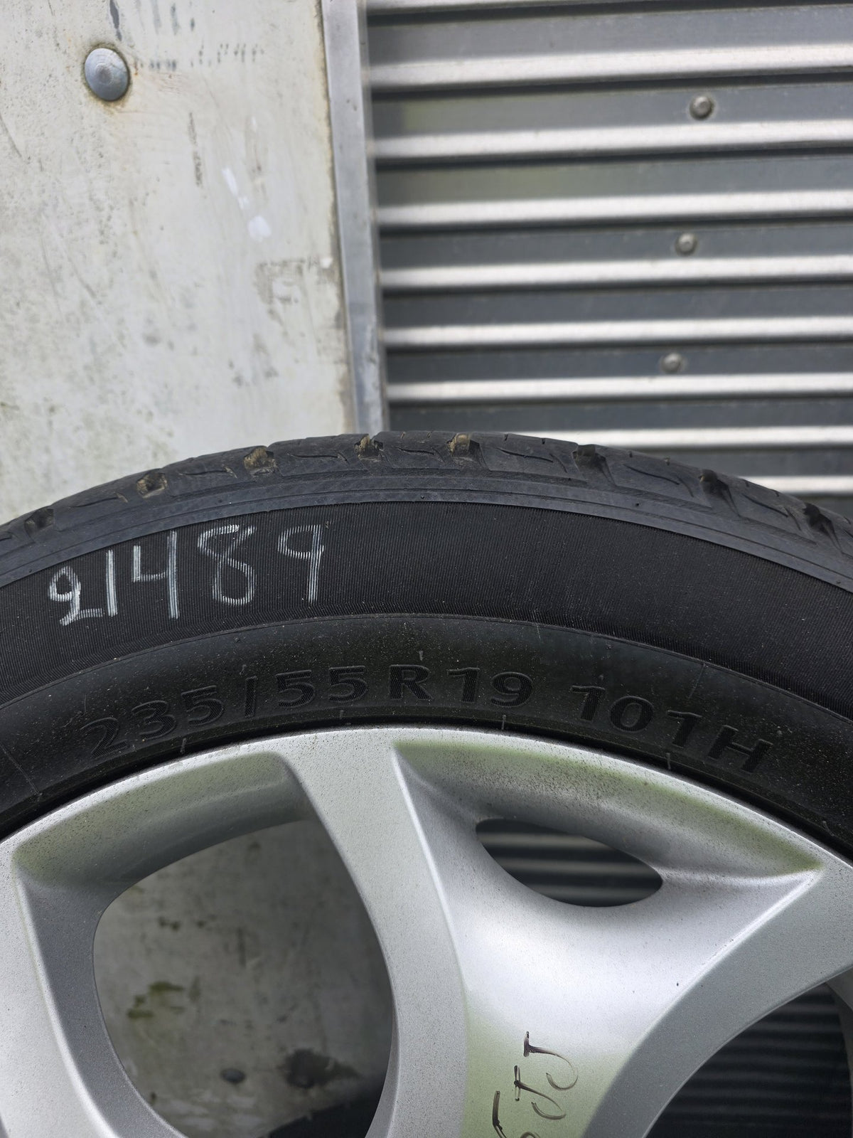 Mazda Mag Wheel Set PN: Stud Pattern 5x114.3/ Wheel Size 19x7.5JJ/ Offset 50