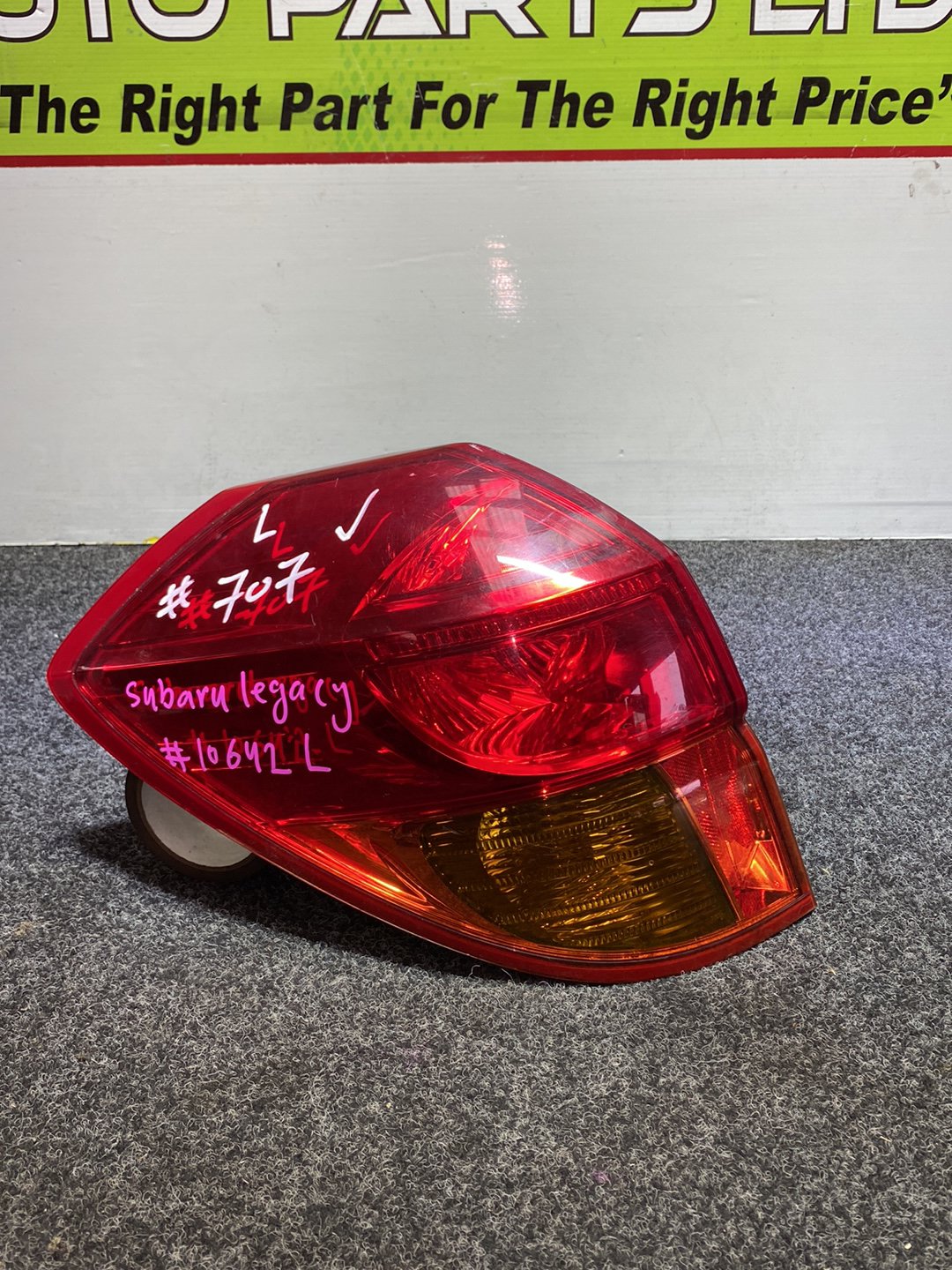 2004 Subaru Legacy BPE - Left Taillight PN: 220-20792