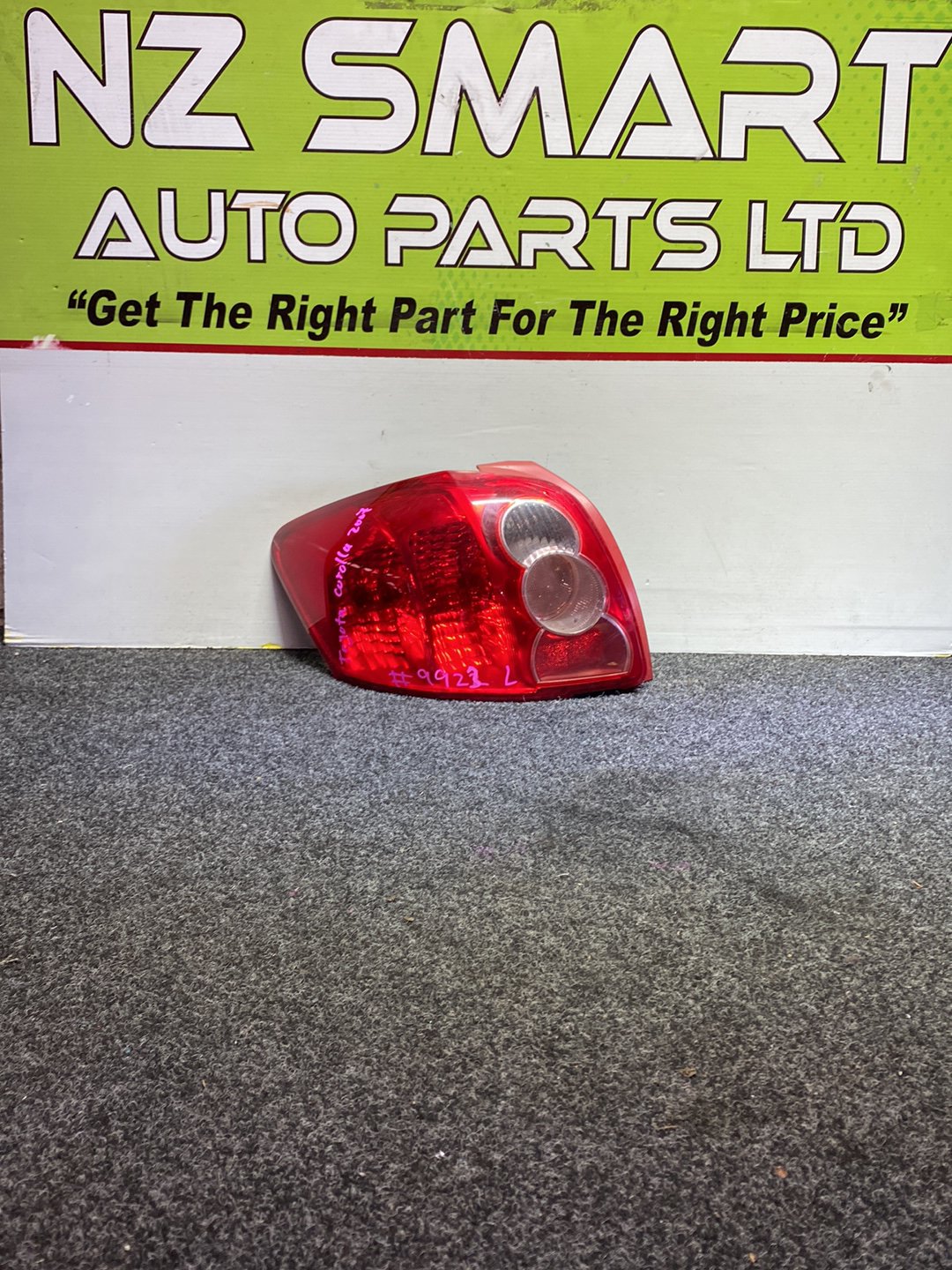 2007 Toyota Corolla - Left Taillight