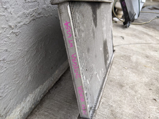 1990 Honda Integra- Radiator PN: Auto type but can also be used for manual type