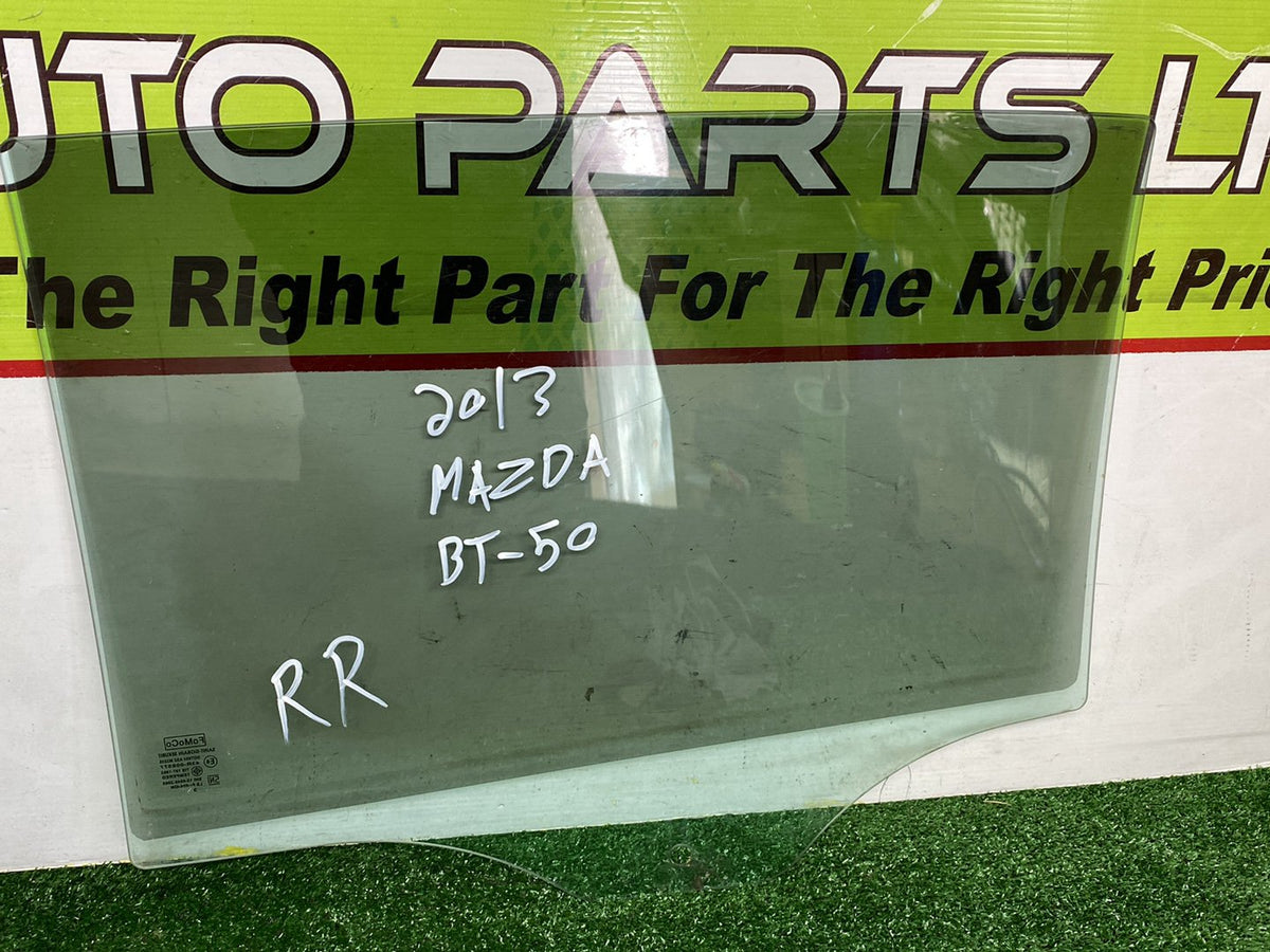 2013 Mazda BT-50 - Right Rear Door Glass PN: See photos