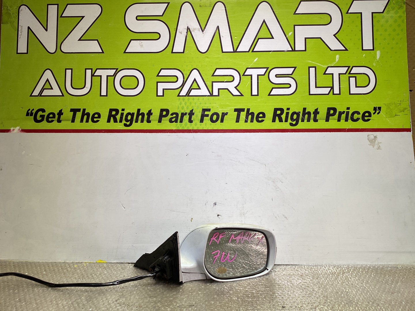 2006 Used Toyota Mark X- Right Door Mirror PN: 7 wires