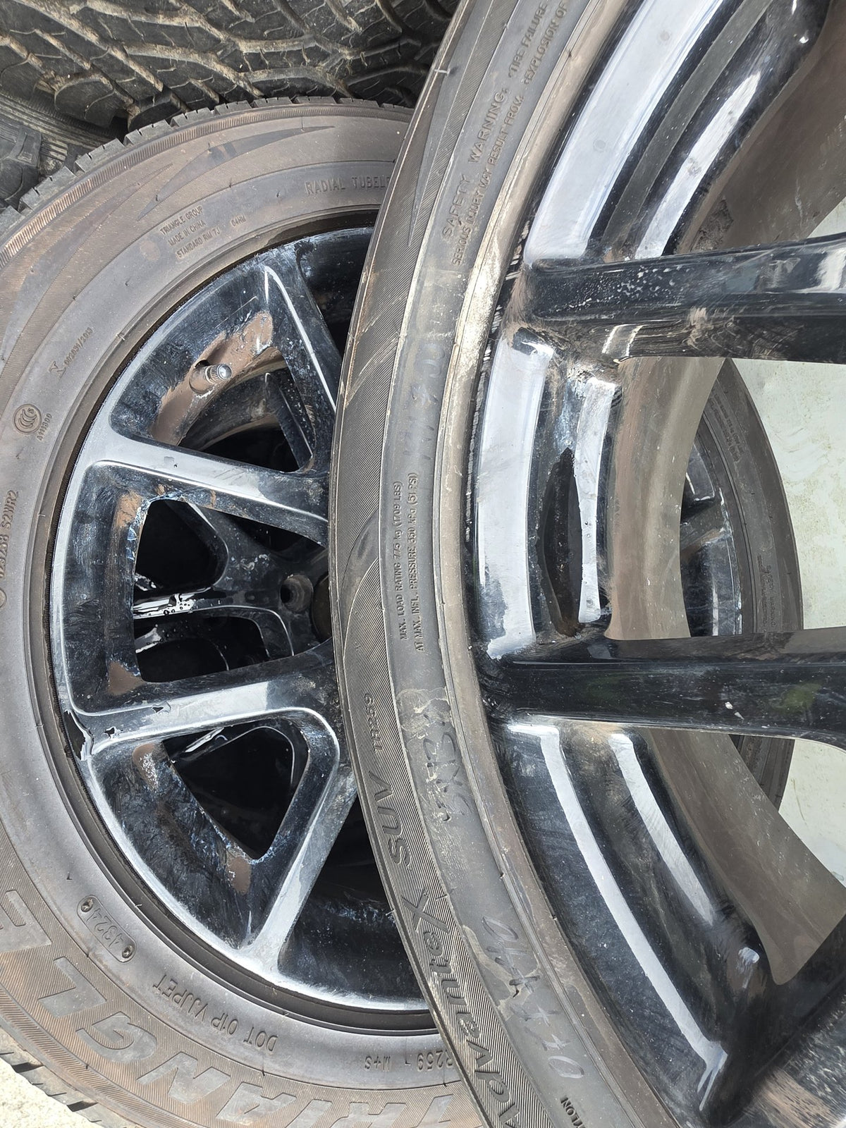 - Mag Wheel Set PN: Stud Pattern 5x130/ Wheel Size 19x7JJ/ Offset +40