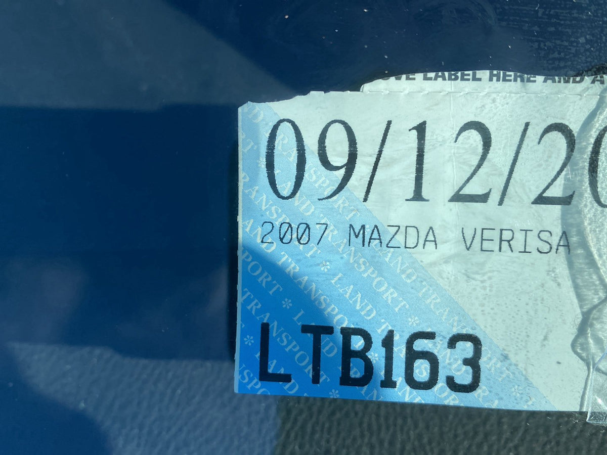 2007 Mazda Verisa DC5W