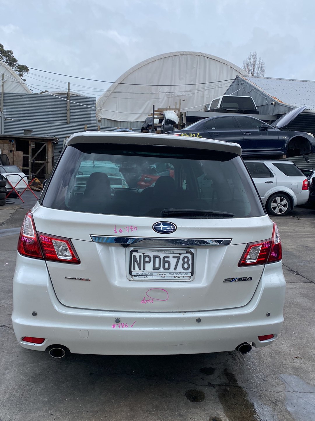 2010, Subaru, Exiga, YA9 Dismantling For Parts