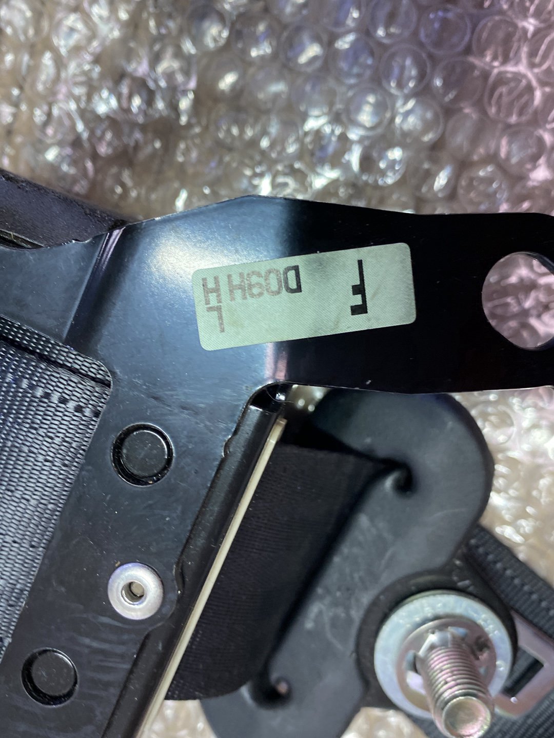 2015 Mazda Demio- Left Front Seat Belt PN: see photos