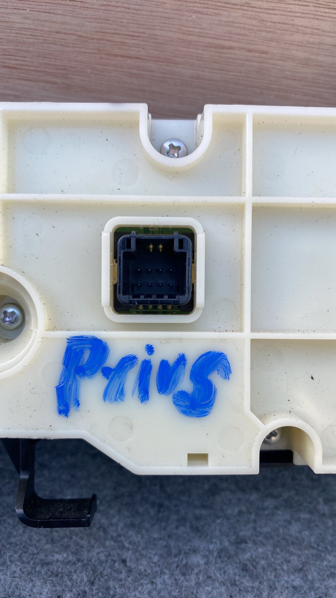 2012 Used Toyota Prius ZVW30 - Heater Controls PN: 75D725