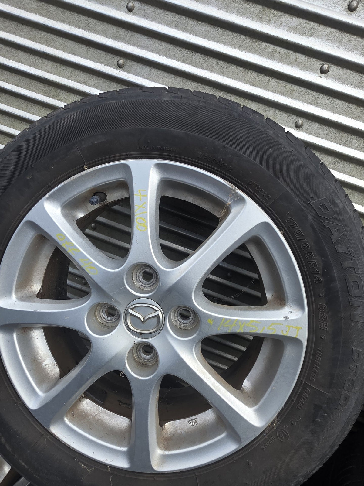 Mazda - Mag Wheel Set PN: Stud Pattern 5x114.3/ Wheel Size 14x5.5JJ/ Offset 40