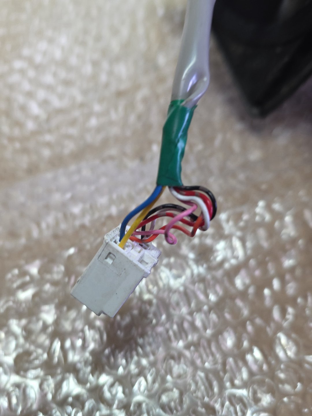 2010 Used Toyota Vitz - Right Door Mirror PN: 7 wires