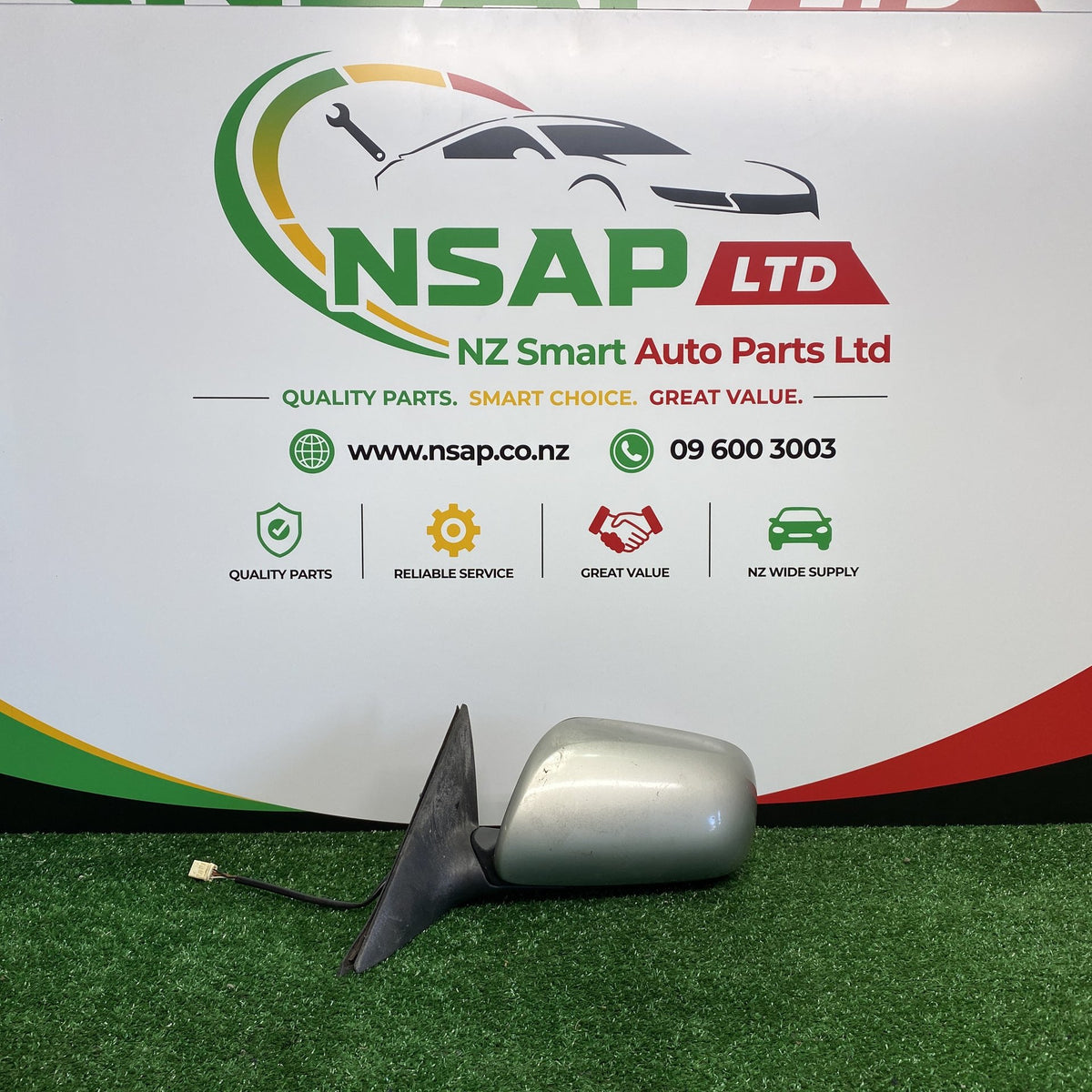 2009 Used Toyota Camry - Left Door Mirror PN: 4 Wires