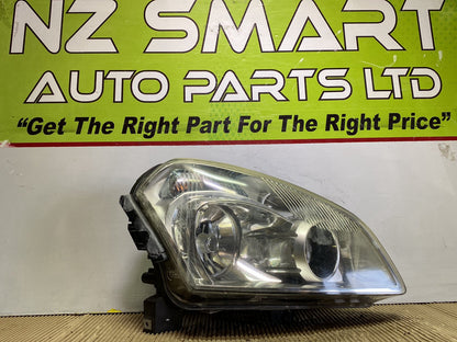2008 Nissan Dualis KJ10- Left Headlight PN: see photos