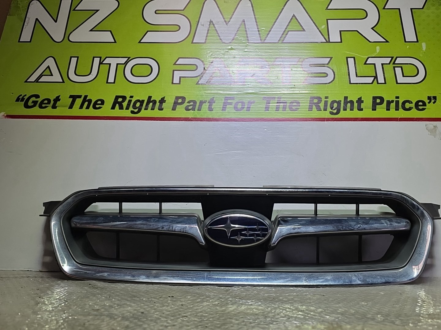 2004 Subaru Legacy- Upper Bumper Grille PN: see the photos