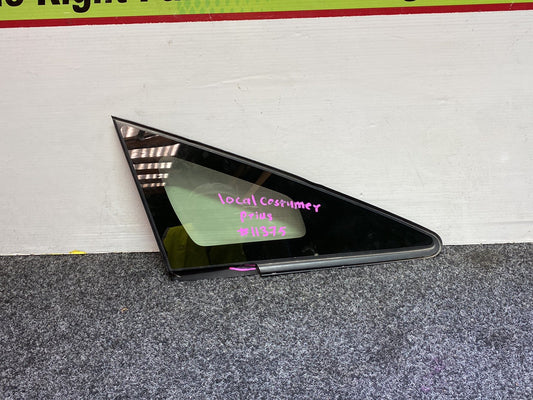 Used Toyota Prius W30 - Right Front Quarter Door Glass