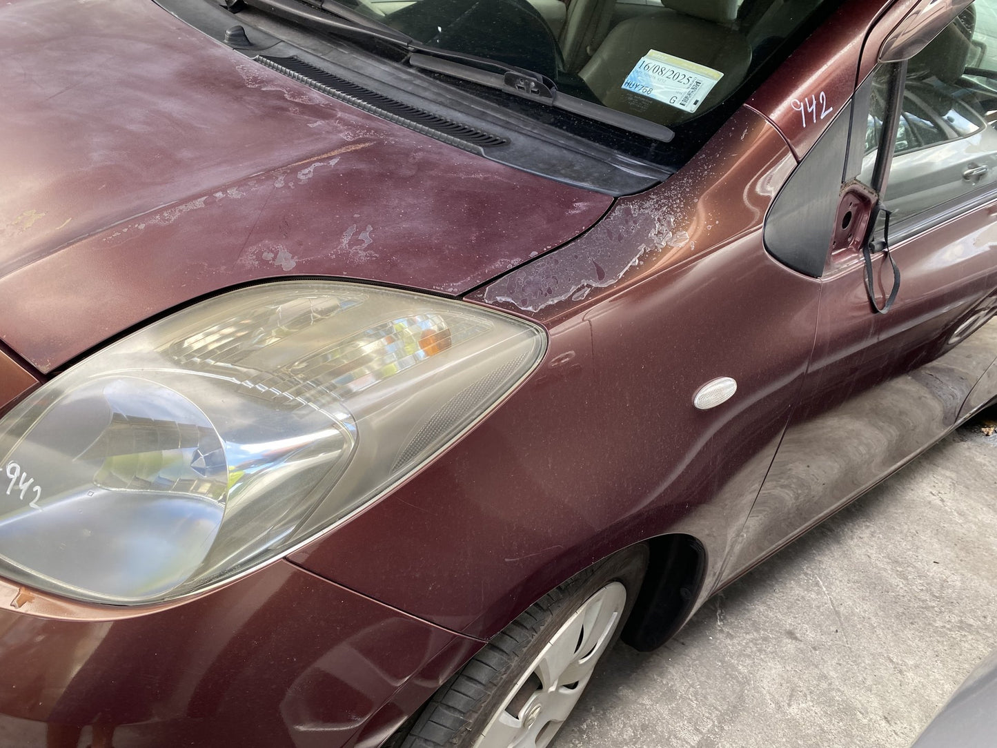 2007 Toyota Vitz SCP90 Dismantling For Parts