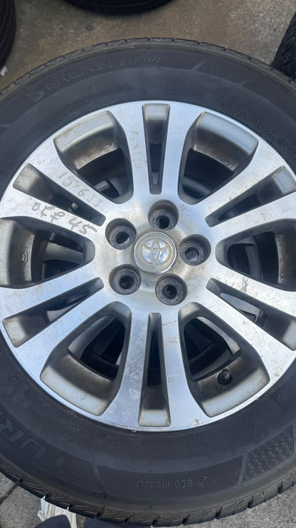 Toyota - Mag Wheel Set PN: Stud Pattern 5X100/ Wheel Size 15x6JJ/ Offset 45