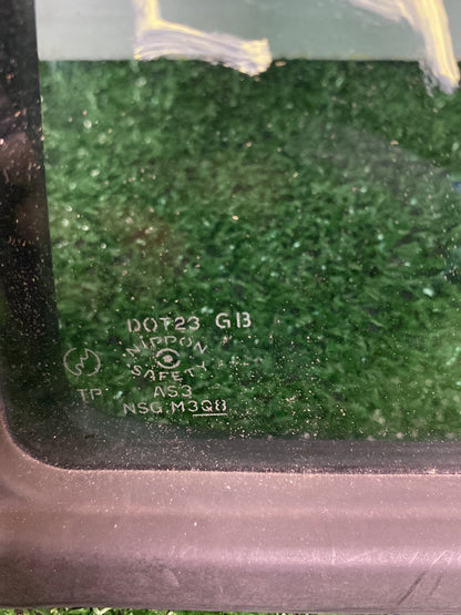 2006 Mazda Demio - Right Rear Quarter Door Glass PN: M308