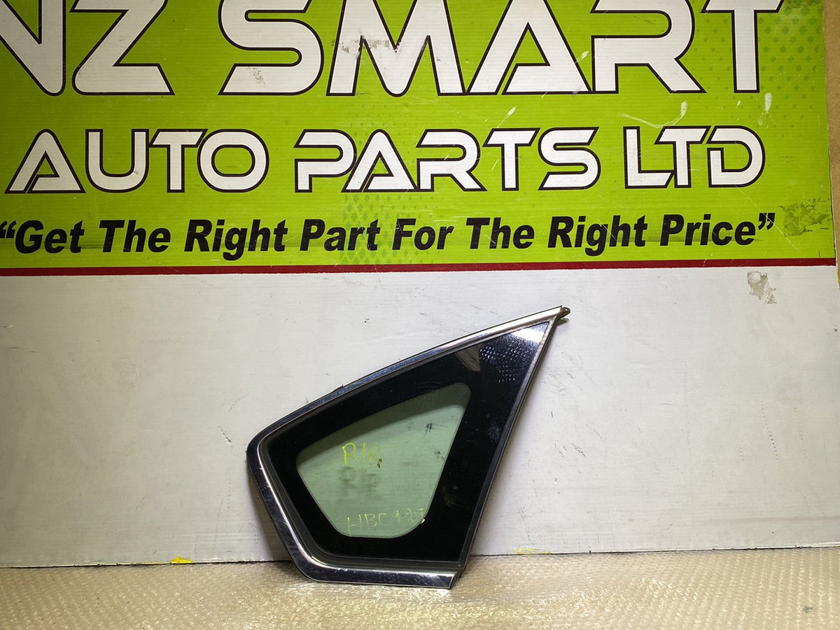 2005 Nissan Teana - Right Rear Quarter Door Glass PN: M2E2