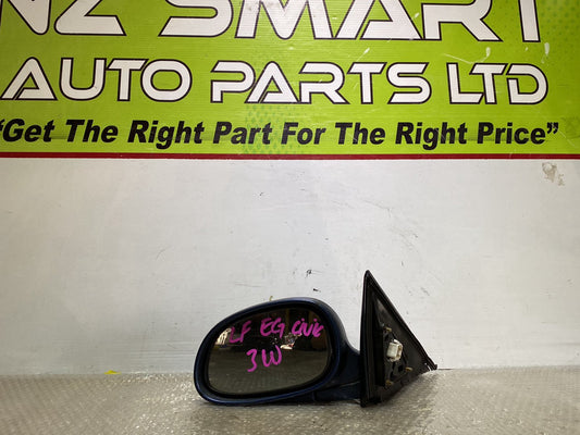 1993 Honda Civic- Left Door Mirror PN: see photos