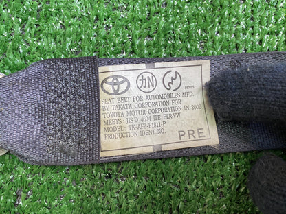 2002 Used Toyota Caldina - Left Front Seat Belt PN: 7323021060B0