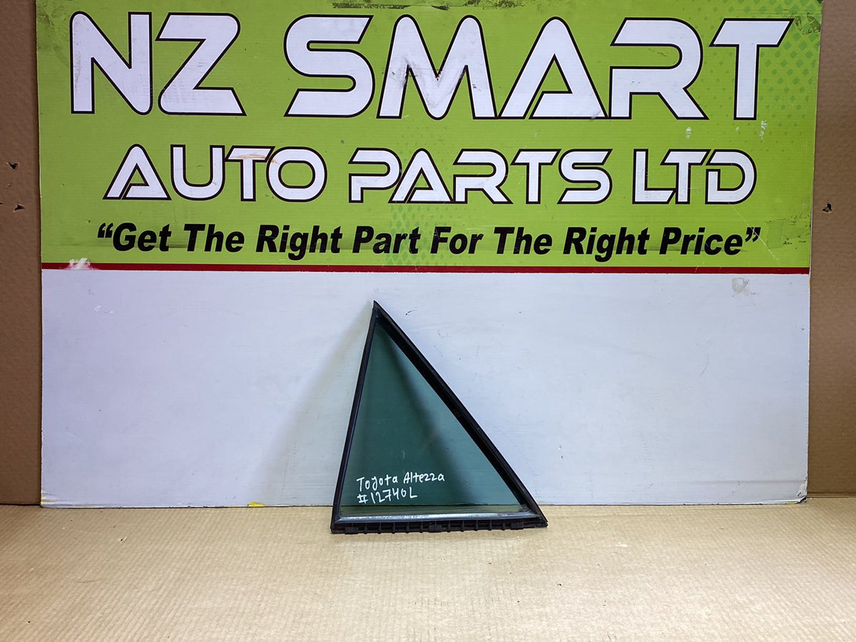 2002 Used Toyota Altezza JCE10 - Left Rear Quarter Door Glass