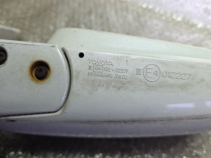 2002 Used Toyota Mark II- Right Door Mirror PN: 5 wires