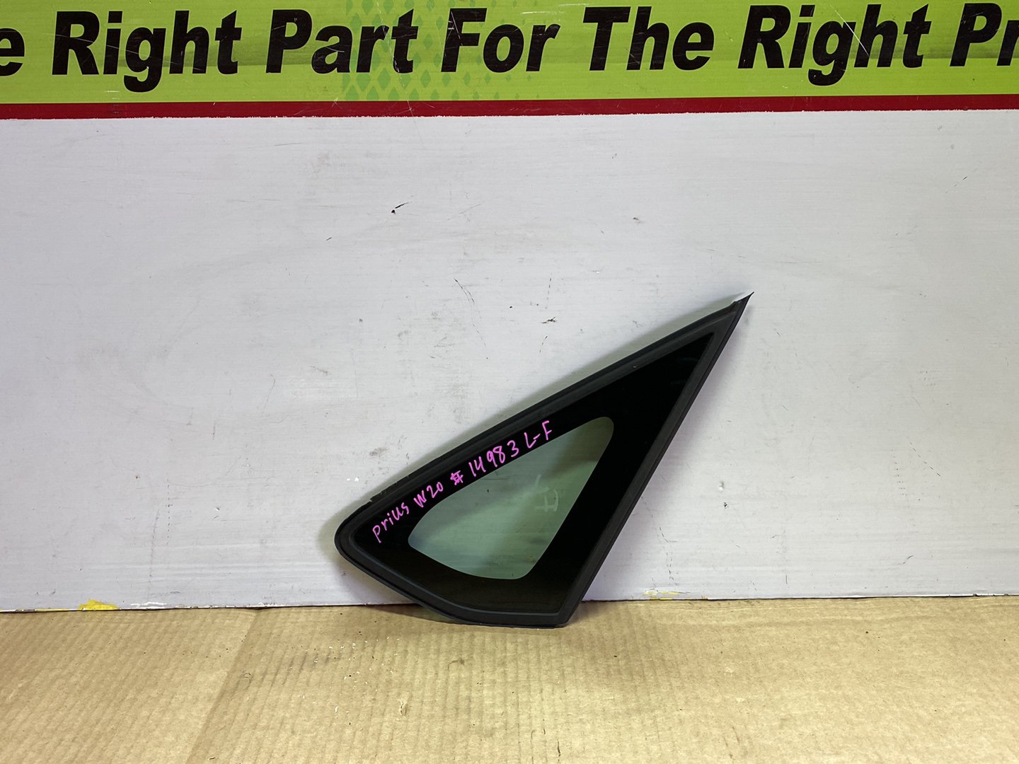 2005 Used Toyota Prius NHW20 - Left Front Quarter Door Glass