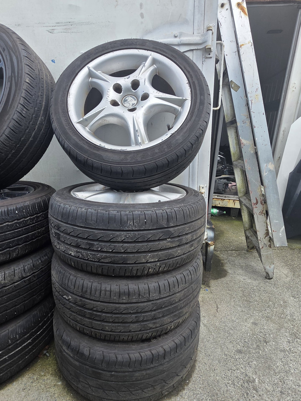 Mag Wheel Set PN: Stud Pattern 5x120/ Wheel Size 17x8JJ/ Offset 48