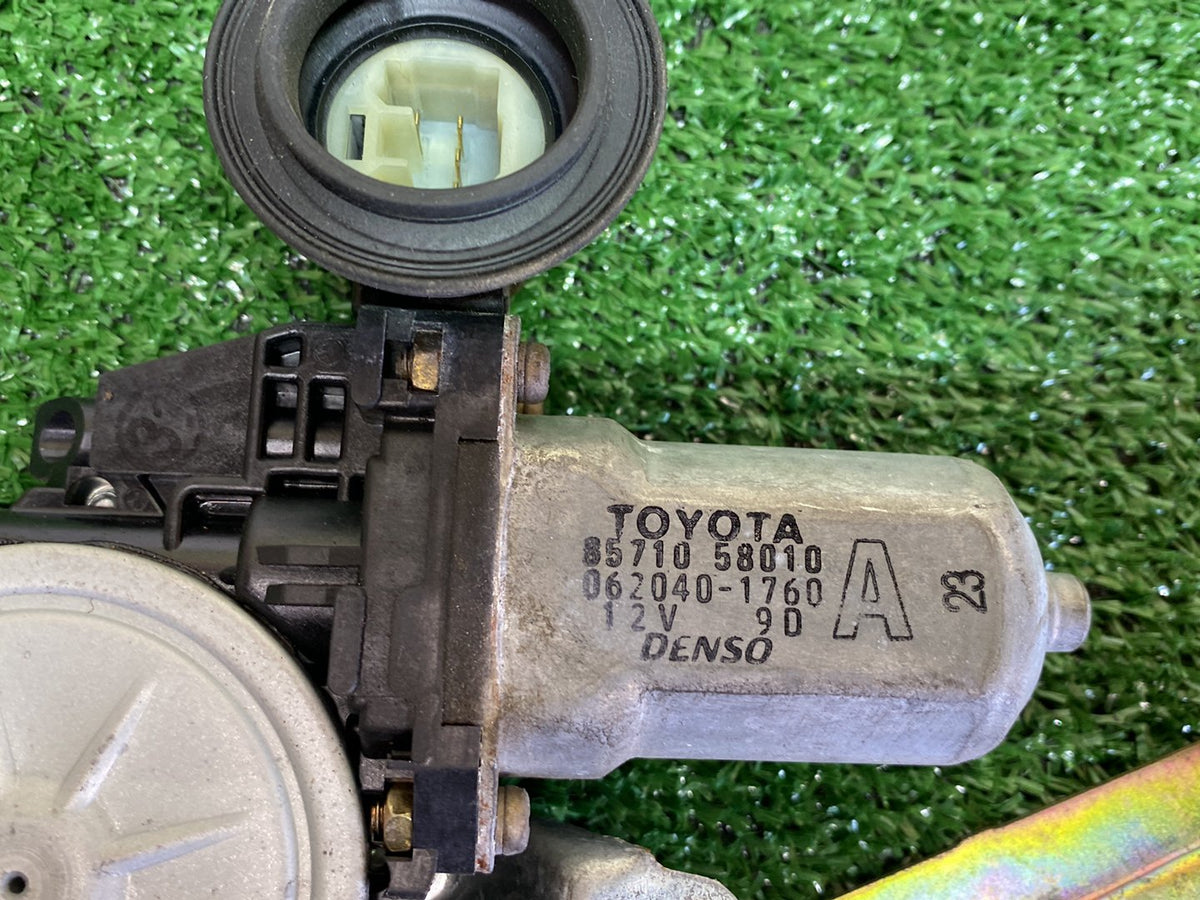 2002 Used Toyota Caldina - Left Rear Window Regulator/Motor PN: 8571058010