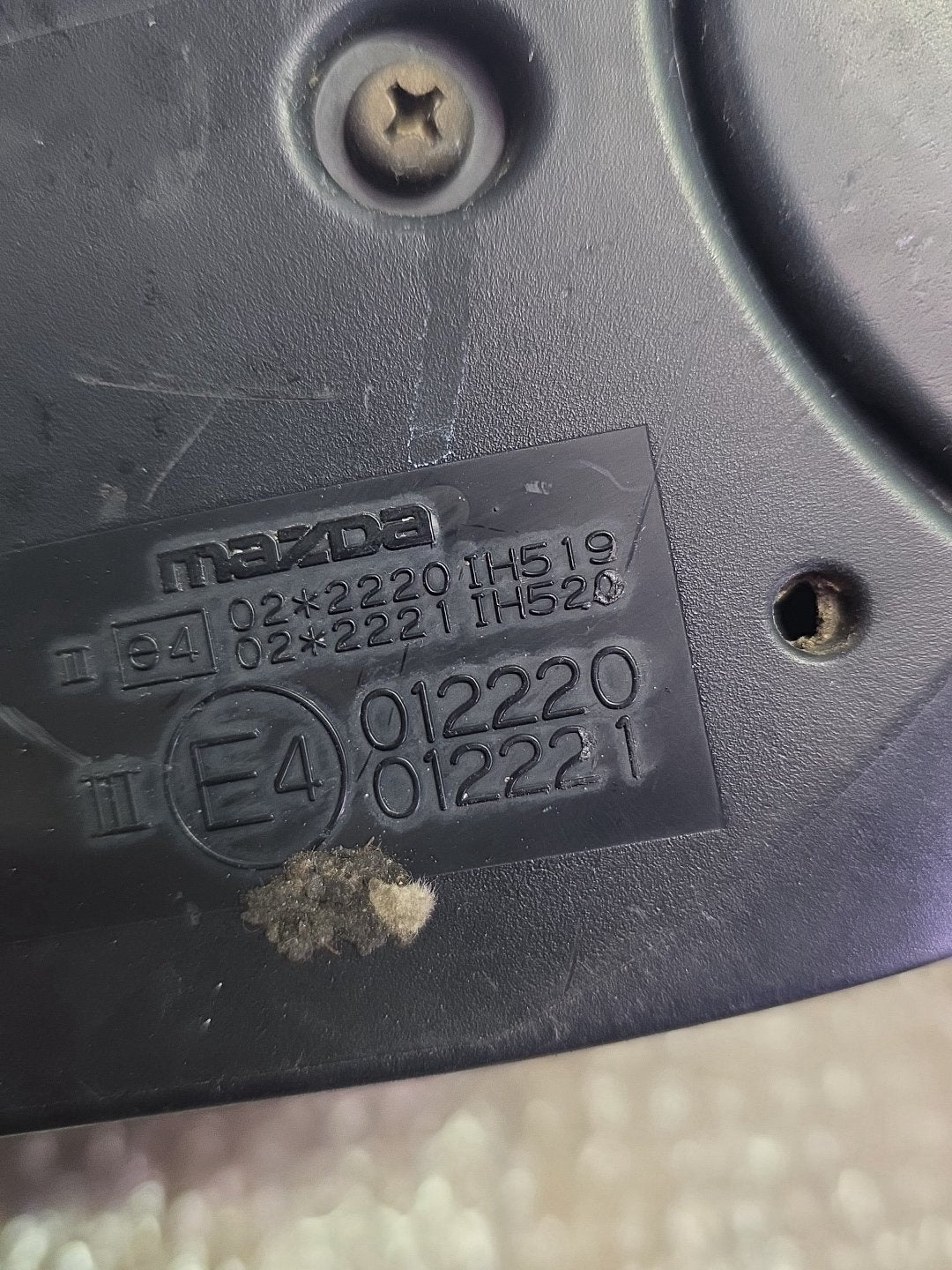 2005 Mazda Demio- Right Door Mirror PN: see the photos